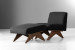 Huxley Chair & Footstool - Ebony Occasional Chairs - 7