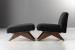 Huxley Chair & Footstool - Ebony Occasional Chairs - 4