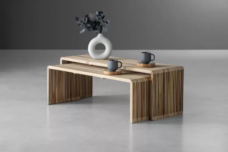 Seattle Nesting Coffee Table Set Coffee Tables - 1