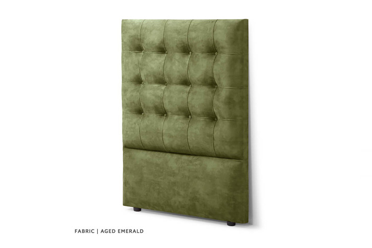 Ariella Headboard - Single - Aged Emerald Single Headboards - 1