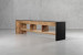 Cordoba TV Stand - 1.8m - Natural & Black TV Stands - 3