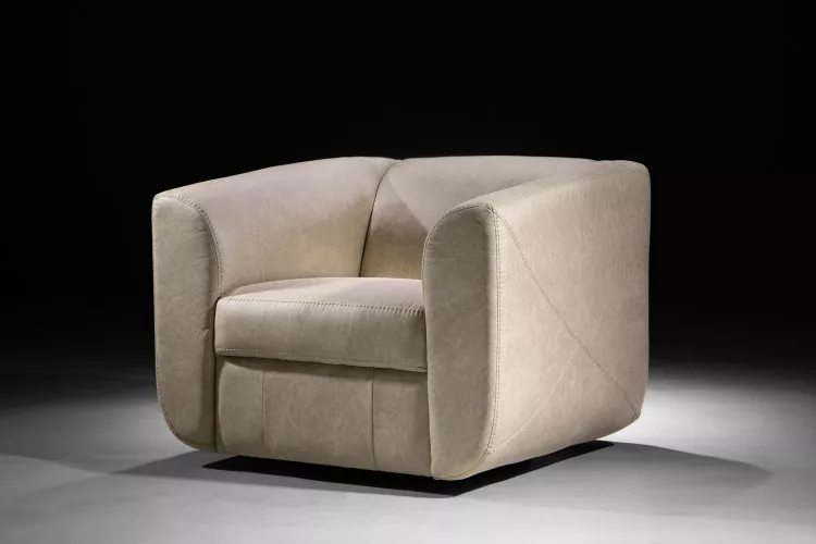 Winslow Swivel Armchair - Sandstone Armchairs - 2