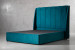 Mia Bed - Queen XL - Velvet Teal Queen Extra Length Beds - 2