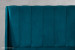 Mia Bed - Queen XL - Velvet Teal Queen Extra Length Beds - 4