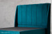 Mia Bed - Queen XL - Velvet Teal Queen Extra Length Beds - 6