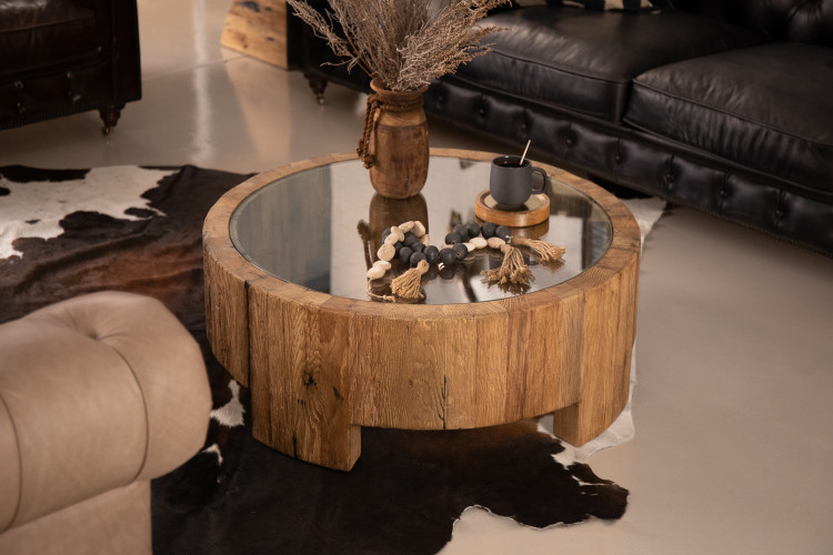 Dunas Round Coffee Table Coffee Tables - 2