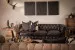 Jefferson Chesterfield 3-Seater Leather Couch - Distressed Black 3 - Seater Couches - 2