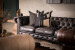 Jefferson Chesterfield 3-Seater Leather Couch - Distressed Black 3 - Seater Couches - 7