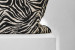 Tribal Zebra Charcoal - Duck Feather Scatter Cushion Scatter Cushions - 7