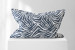 Tribal Zebra Indigo - Duck Feather Scatter Cushion Scatter Cushions - 2