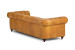 Demo - Jefferson Chesterfield 3-Seater Leather Couch - Tan Brown Demo Clearance - 4