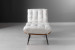 Fidel Chair & Footstool - Bone Lounge Chairs - 2