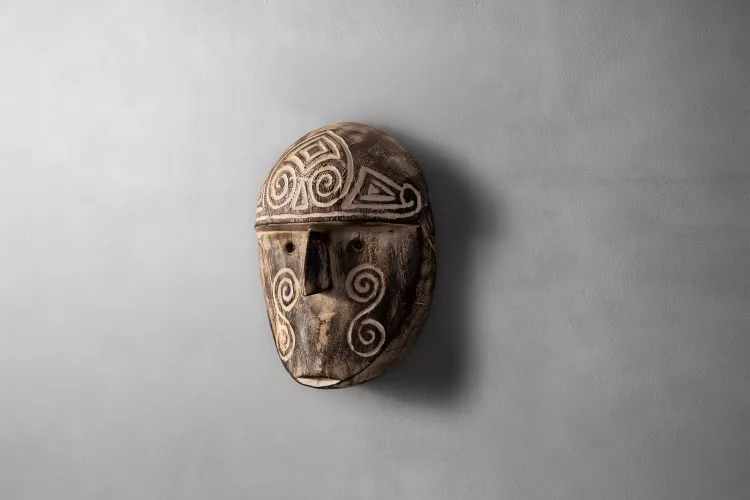 Jaladi Mask Decor Sculptural Art - 1