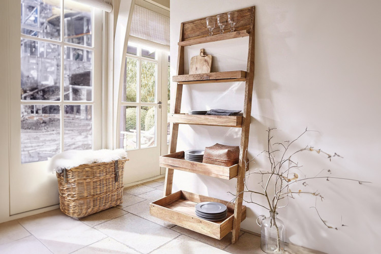 Voyager Ladder Shelf Storage and Display Units - 1