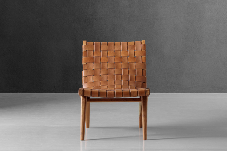 Cortina Leather Chair - Tan Occasional Chairs - 1