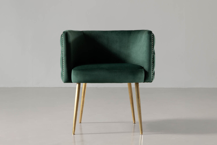 Demo - Bellamy Dining Chair - Emerald Green Demo Clearance - 1