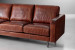 Walker 3-Seater Leather Couch - Mocha 3 - Seater Couches - 5