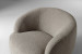 Tayson Swivel Armchair - Stone Armchairs - 6