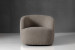 Tayson Swivel Armchair - Stone Armchairs - 3