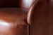 Tayson Leather Swivel Armchair - Mocha Armchairs - 10