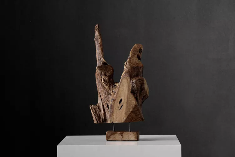 Ruva Wooden Sculpture Sculptural Art - 1