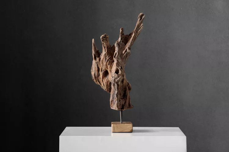 Ruva Wooden Sculpture Sculptural Art - 3