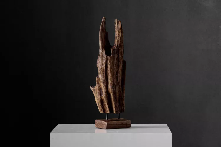 Ruva Wooden Sculpture Sculptural Art - 1