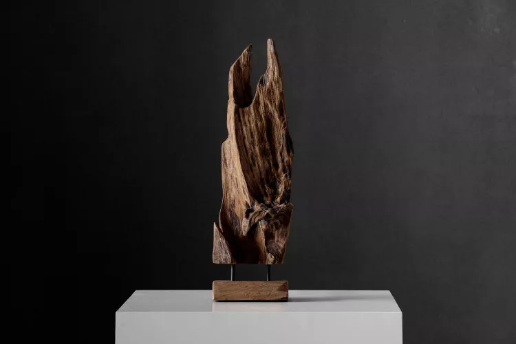 Ruva Wooden Sculpture Sculptural Art - 1