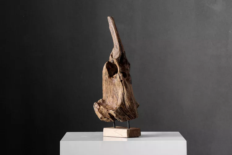 Ruva Wooden Sculpture Sculptural Art - 1