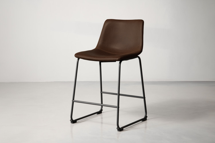 Harvey Counter Bar Chair - Dark Brown Harvey Bar Chair Collection - 1