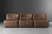 Orson Modular Open 3-Seater Leather Couch - Sahara 3 - Seater Couches - 2