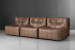 Orson Modular Open 3-Seater Leather Couch - Sahara 3 - Seater Couches - 3