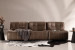 Orson Modular Open 3-Seater Leather Couch - Sahara 3 - Seater Couches - 2