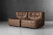 Orson Modular Open 2-Seater Leather Couch - Sahara 2 - Seater Couches - 7