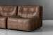 Orson Modular Open 2-Seater Leather Couch - Sahara 2 - Seater Couches - 6