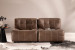 Orson Modular Open 2-Seater Leather Couch - Sahara 2 - Seater Couches - 2