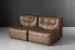 Orson Modular Open 2-Seater Leather Couch - Sahara 2 - Seater Couches - 3