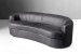 Gracelyn 3-Seater Leather Couch - Charcoal 3 - Seater Couches - 4