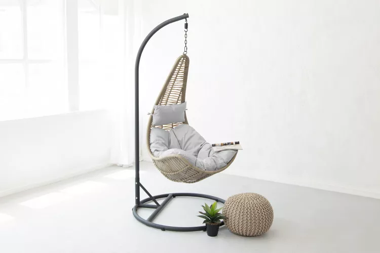 Lucia Hanging Chair - Stone Hanging Chairs - 1