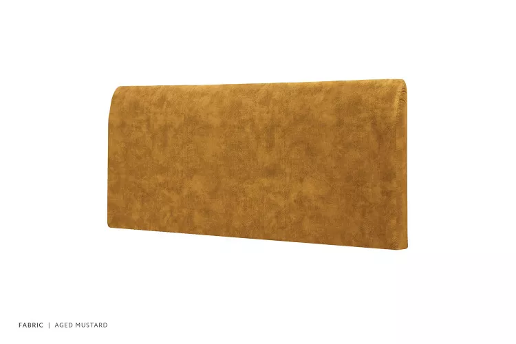 Gemma Headboard - Queen - Aged Mustard Queen Headboards - 1