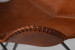 Adkins Leather Chair - Bourbon Occasional Chairs - 1