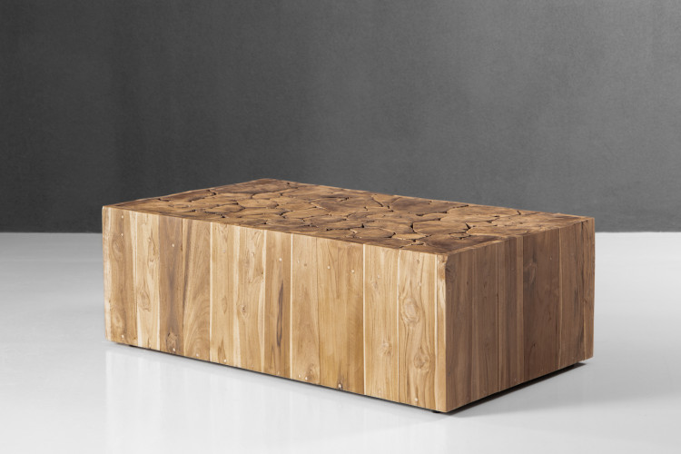 Lyra Teakroot Coffee Table - Rectangular Coffee Tables - 4