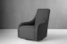 Vesper Swivel Armchair - Storm Grey Living Room Furniture - 1