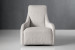 Vesper Swivel Armchair - Ivory Armchairs - 3