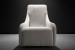 Vesper Swivel Armchair - Ivory Armchairs - 4