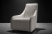 Vesper Swivel Armchair - Ivory Armchairs - 2