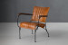 Jolie Leather Armchair - Burnt Tan Armchairs - 6