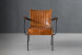 Jolie Leather Armchair - Burnt Tan Armchairs - 3