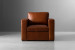 Archer Leather Armchair - Burnt Tan Armchairs - 3