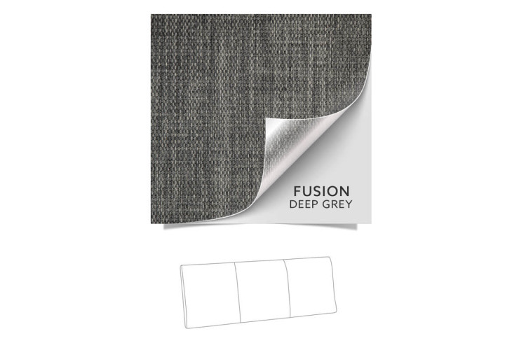 Gemma Headboard Queen - Fusion Deep Grey | 21 Day Deals -